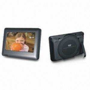 China Portable DVD Player in Tablet Design, with 7-inch LCD Screen Size, USB and Card Reader on sale