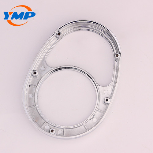 China Customized die cast zinc alloy parts with silver plating surface treatment on sale