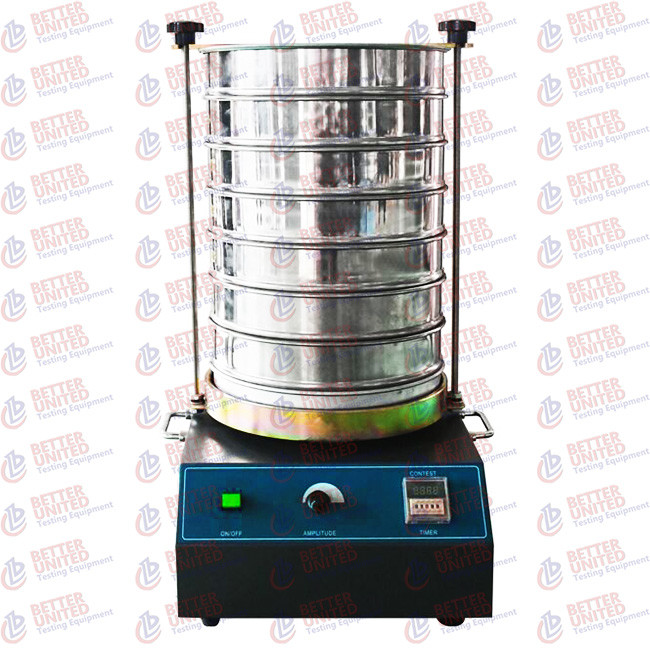 China 0.25mm-3mm dia Vibrating Aggregate Sieve Shaker on sale
