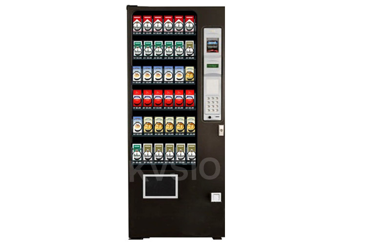 China Bill Acceptor Cigarette Dispenser Machine , Custom Vending Machines High Safety on sale