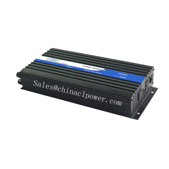 China 12V to 110V DC/AC 2000W Pure Sine Wave Power Inverter   (CTP-2000W) on sale