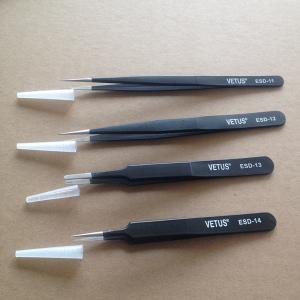 Best Electronic Cleanroom antistatic Stainless Steel Precision Tweezers wholesale