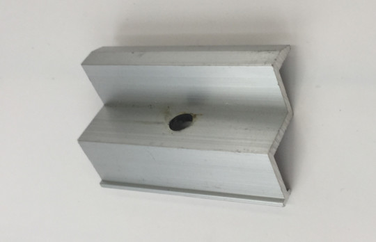 China Aluminum End / Mid Clamp For Solar Roof Mounting Systems / Solar Panel Roof Mounts on sale