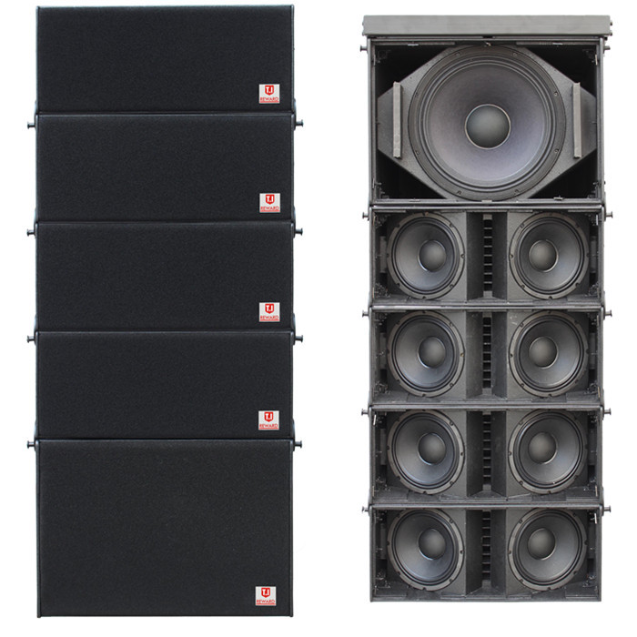 Cheap indoor outdoor line array dual 10'' church speaker for sale