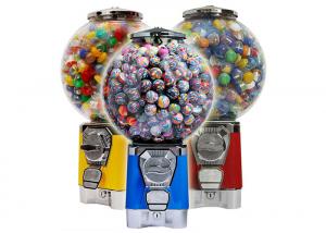 China Safe Circular Vending Machine , Gumball Vending Machine With Removable Cash Box on sale