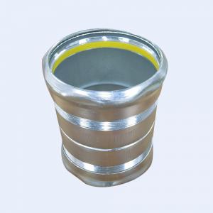 Best 1 Inch EMT Steel Compression Conector Zinc Plated Electro Galvanized Insulated Yellow PVC wholesale