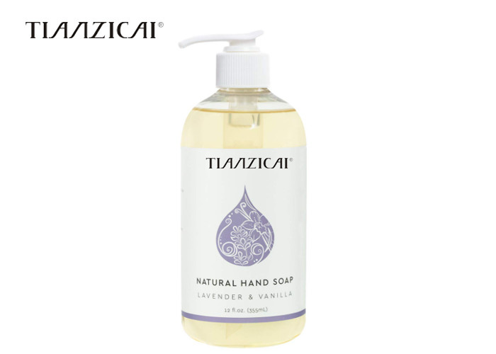 China TIANZICAI 0.4L Natural Hand Wash , Propanediol Antibacterial Hand Soap Easy Rinsing on sale