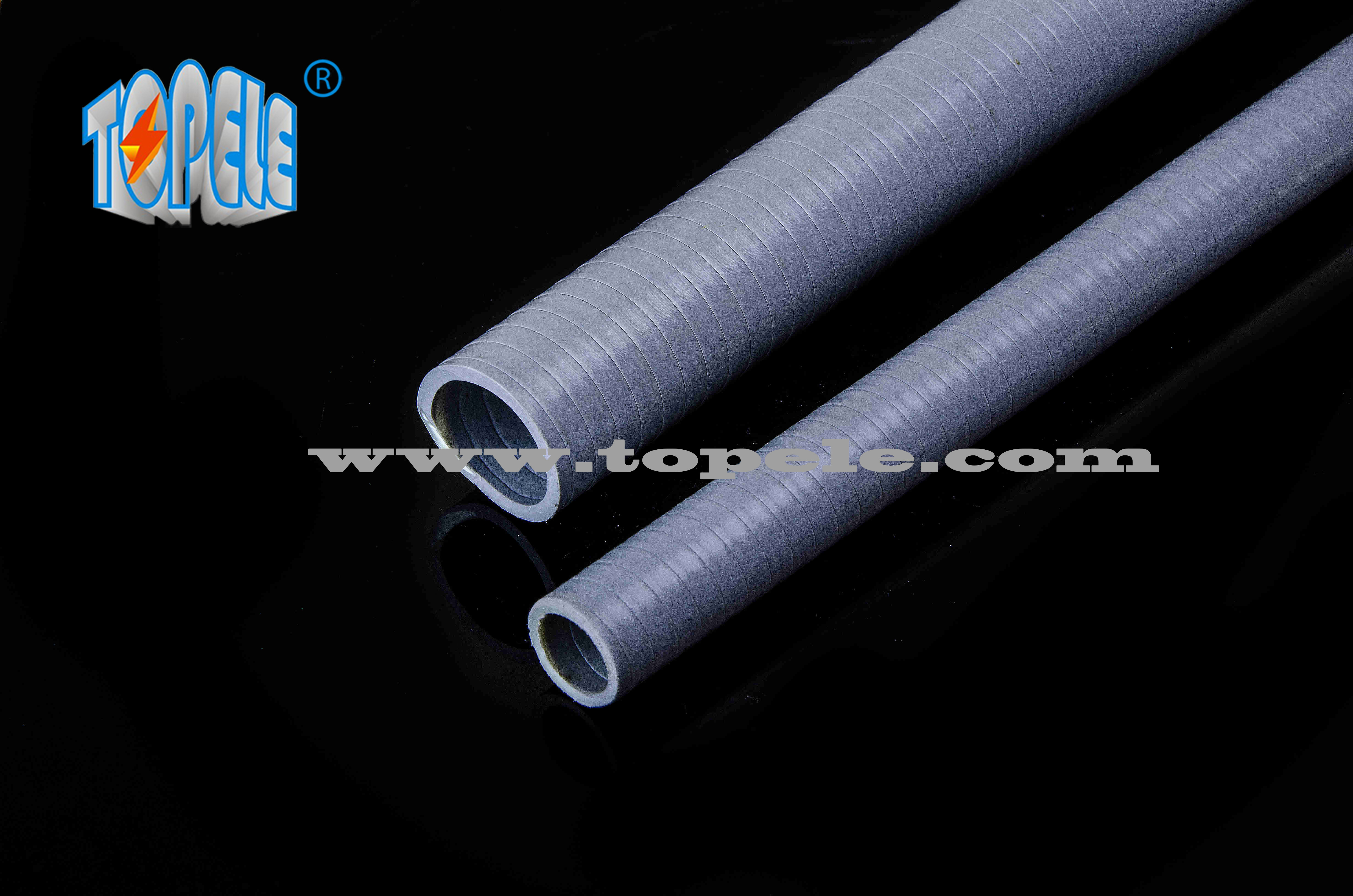 China Liquid Tight PVC Coated Stainless steel flexible conduit Electrical flexible conduit on sale