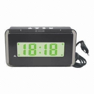 China LED Clock with Calendar, Big Display, Alarm, Sized 154 x 96 x 60mm and 12/24 hours Format Selection on sale