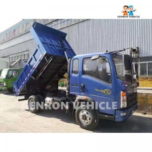 China Howo 5T Light Duty Commercial Truck 6 Tyres Tipper Truck For Sale In Cameroon on sale