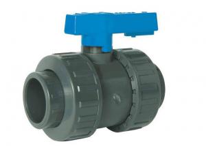 China High Strength Union Ball Valve Long Handle For Swimming Pool / Water Supply on sale
