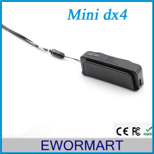 Handheld Portable MiniDX4 Magnetic Swipe Credit Debit Card Reader MSR206 MSR605