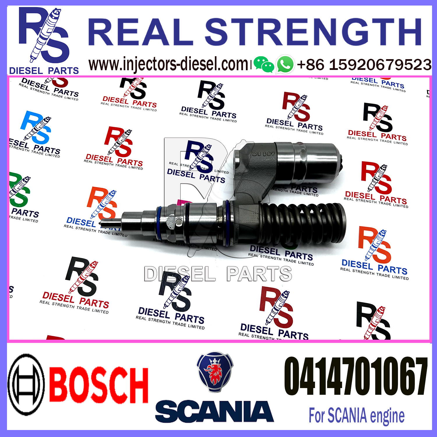 China BOSCH Diesel Unit Injector Pump 0414701067 0414701045 1805343 For SCANIA Engine on sale
