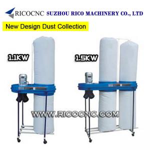 China Portable 1.1KW 1.5KW Woodworking Industrial Dust Extractors Machinery for Woodworkers Dust Collection on sale
