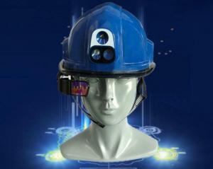 China Automatically Test Smart Temperature Measuring Safety Helmet Latest Technology on sale