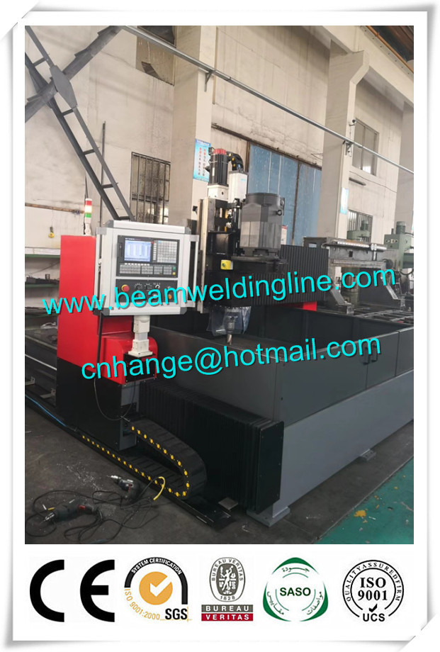 China Automatic Cnc Steel Plate Drilling Machine , H Beam Production Line Welding Beam on sale