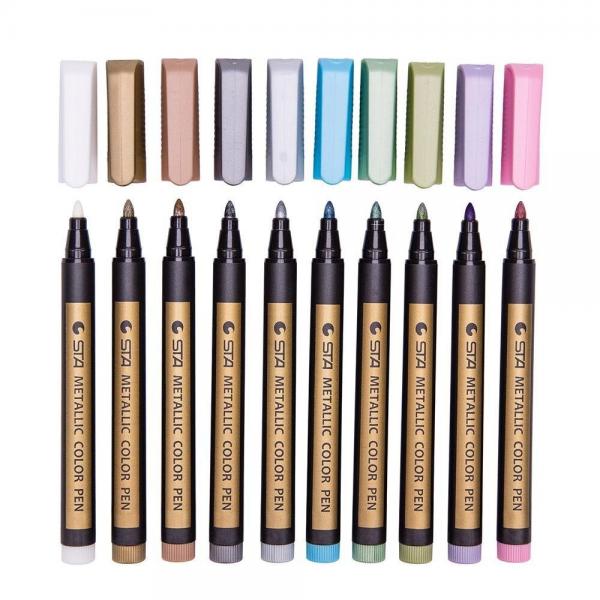 Cheap Hot selling glitter color metallic wine glass marker for sale