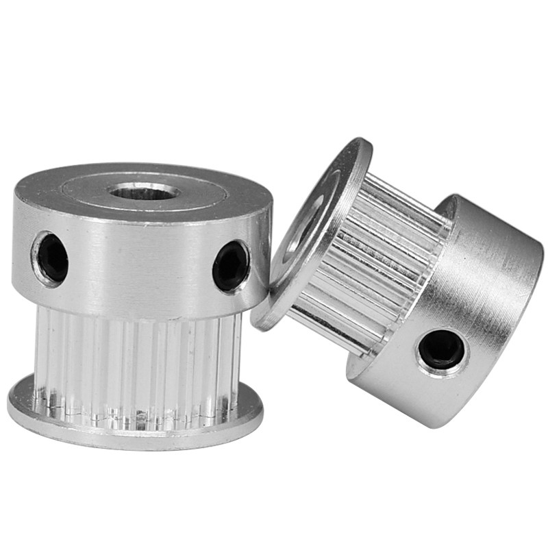Buy cheap Silver GT2 Pitch 2mm Width 6mm 2GT 16 Tooth Pulley Aluminum alloy from wholesalers