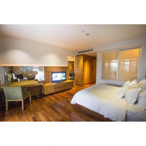Best Customize Size Hotel Bedroom Furniture Sets Melamine / Laminate Surface Finish wholesale