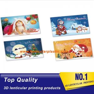 China Wholesale customized 3D Lenticular printing business photo card PET PP 3d plastic posters lenticular printing on sale