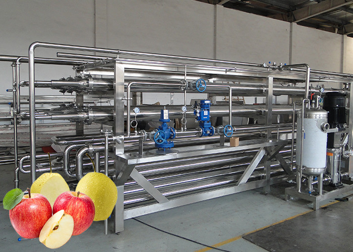 China Ss304 UHT Sterilizer Machine Complete Fruit Jam Paste Processing Line on sale