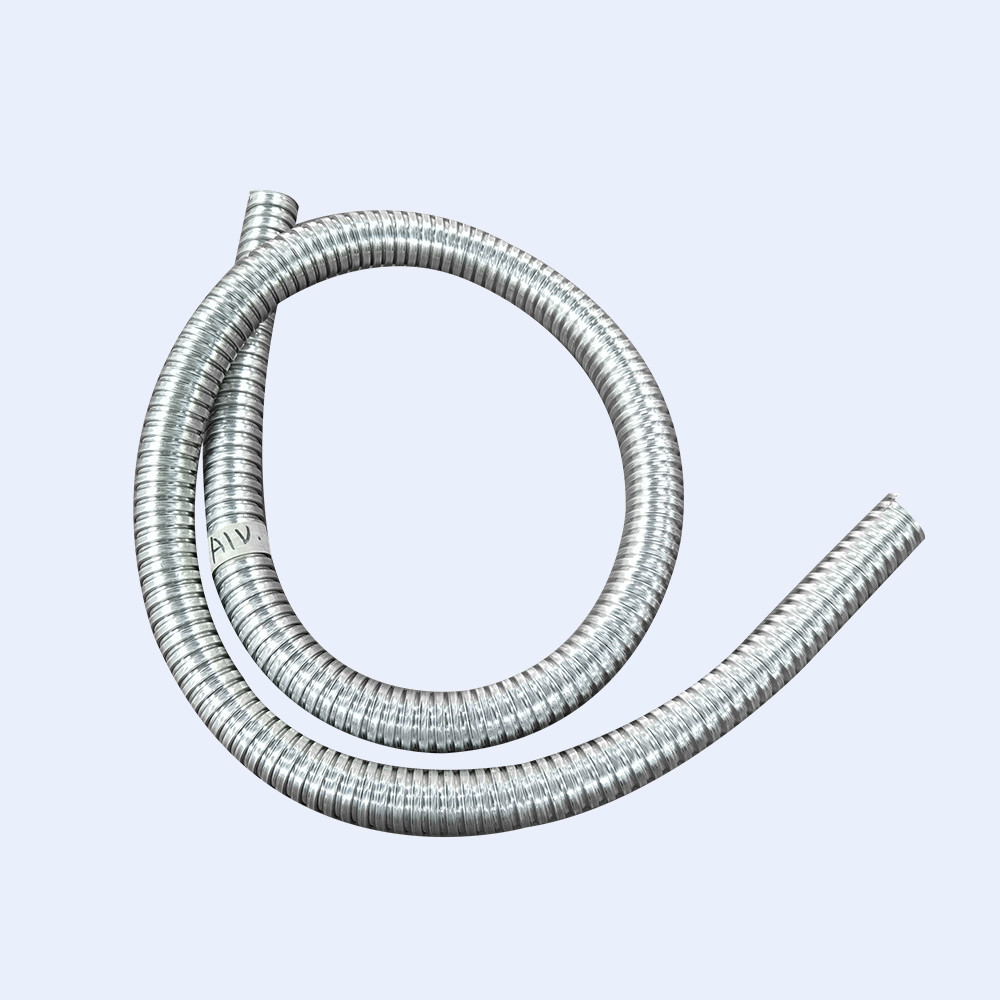 Best US Standard Aluminum Flexible Conduit Hose 3" Light Duty 100 Meters Per Roll Silver Colore For Protect Cable Wire wholesale