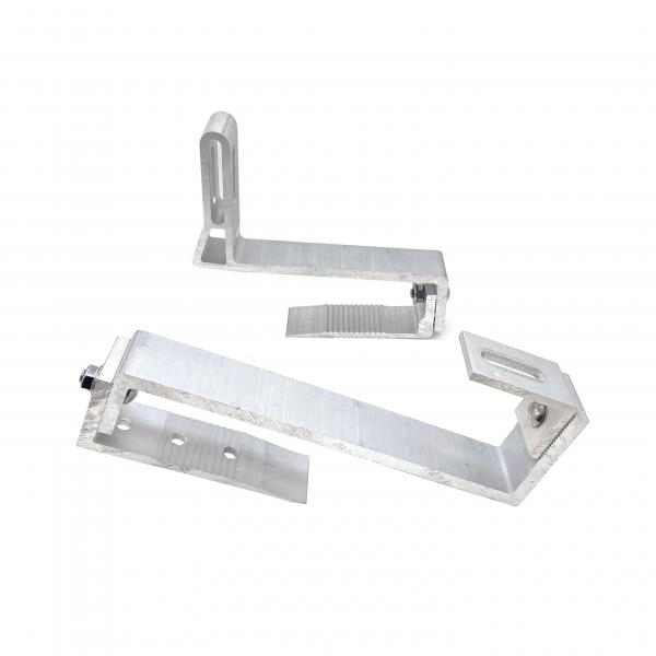 Cheap Anodized Aluminium Clamps For Solar Panel Holding for sale