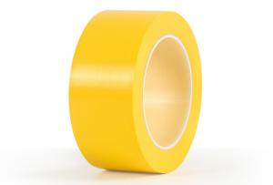 China Waterproof Yellow PVC Adhesive Tape For Masking 4 Inch 30mm on sale
