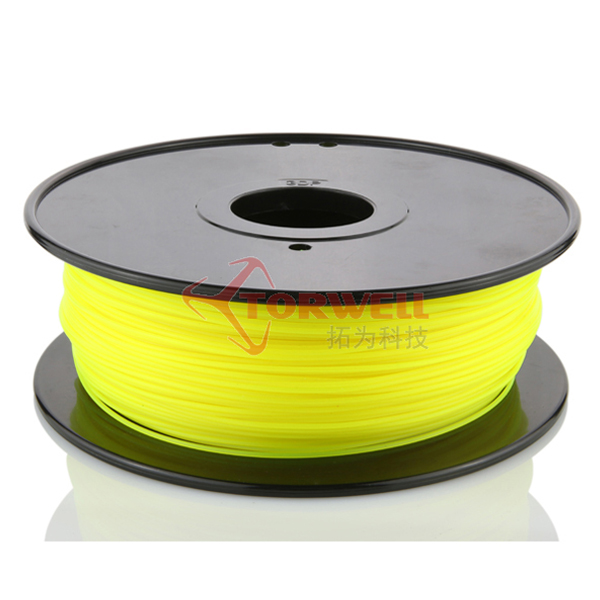 Best Torwell Yellow PLA filament for 3D Printer 1.75mm 1KG/spool wholesale