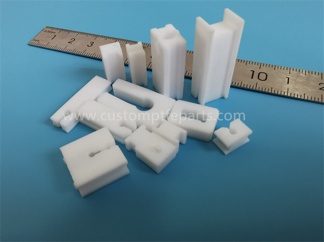 China Compression Molding Custom PTFE Parts Filter Base Station Antenna Connector Insulator on sale