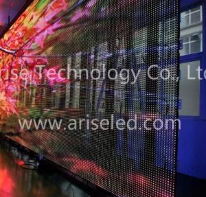 LED mesh displays/Curtain LED Display P6.25/P8.9/P10/P10.4/P12.5/P15.625/P16/P18/P18.75/P2