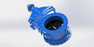 China Abrasion Resistance Resilient Seated Gate Valve Epoxy Powder Coated on sale