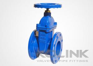 China Cast Iron Resilient Seated Gate Valve Encapsulated Disc Non-rising Stem on sale