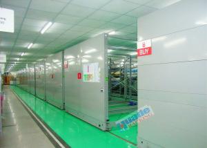 China Mobile Storage Racks / Mobile Pallet Racking For Logistics Distribution Centers on sale