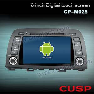 China CP-M025 8 inch Android system car DVD gps navigation car radio player for MAZDA CX-5 2012- on sale