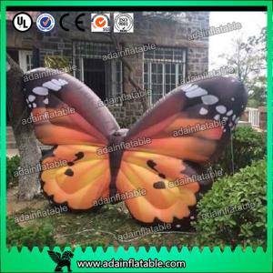 Best Custom Orange  Inflatable Butterfly Model For Commerce Promotional wholesale