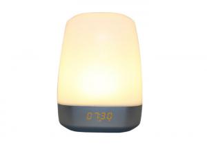 Best Dimmable Wake Up Touch Light Alarm Clock Bedside With 5 Natural Sounds wholesale
