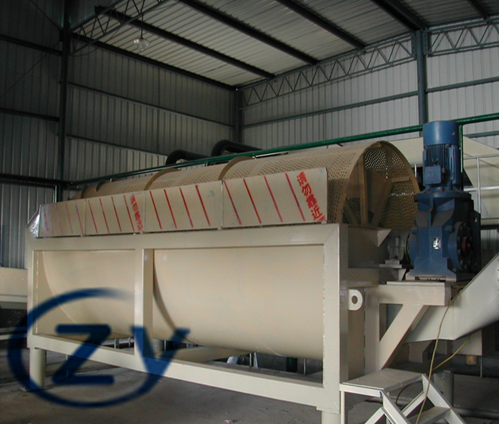 China Automatic Potato Flour Processing Machinery Large Capacity Washing Paddle on sale