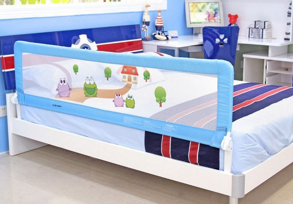China Collapsible Kids Bed Guard Rail Adjustable Bed Rail for Toddler on sale