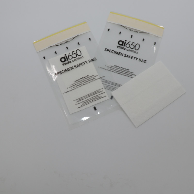Buy cheap Ziplock Biohazard Medical Specimen Transport Bags For Lab Pathology Hospital from wholesalers