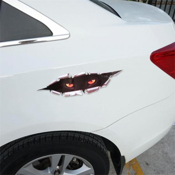 Die Cut Self Adhesive Sticker Labels For Car Body Decoration