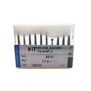 Best Dental Clinic Diamond Burs Kit Safe End Diamond Preparation Burs Kit SE-4100 wholesale