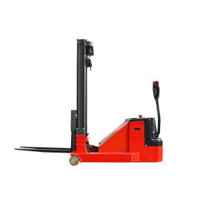 China walkie counterbalance 1 ton electric pallet stacker electric power pallet jack on sale