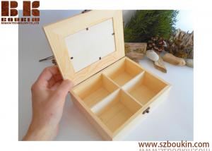 China Wooden box with drawers- Wooden desk organizer- Keepsake Jewelry Box - Apothecary Cabinet - Desktop Organizer on sale
