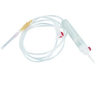 China Disposable Luer Lock Blood Infusion Set Transfusion With Filter on sale