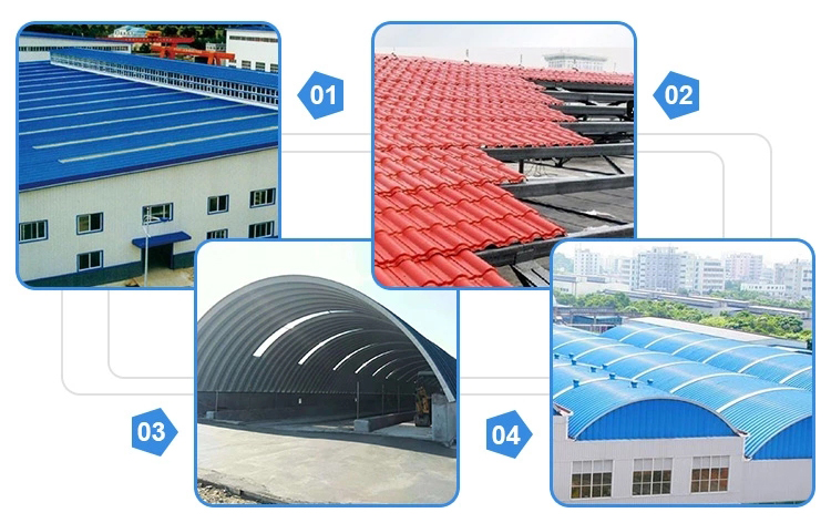 0.12-2.0mm Thickness SGCC Galvanized Steel Roof Sheet / Colored Metal Tile Roof Shingles