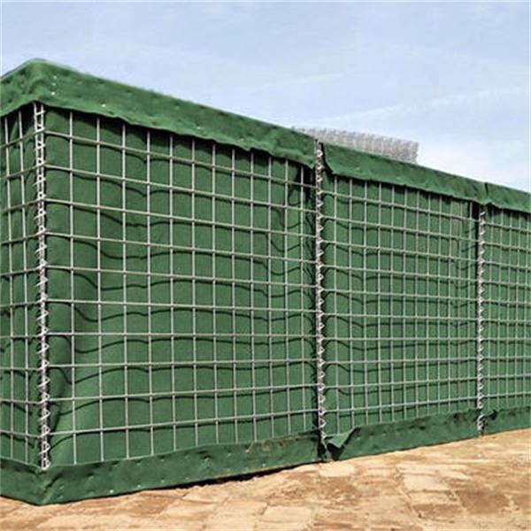 China Military Defensive Hesco Barrier Wall Bastion 1.5m×1.5m 1.5m×2m on sale