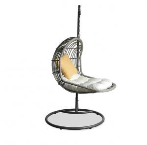 China Hormel patio rattan garden wicker outdoor furniture egg hanging swing chair on sale