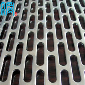 China slotted hole perforated metal sheet on sale