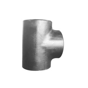 China Butt Weld Tee Sanitary Pipe Fittings Stainless Steel SS316/SS304 on sale